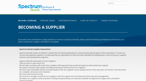 supplier.spectrumhhi.com