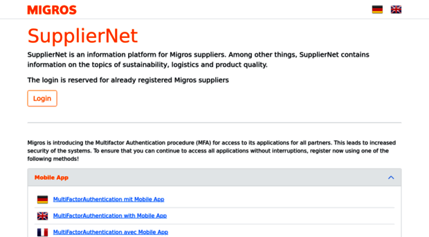 suppliernet.migros.net