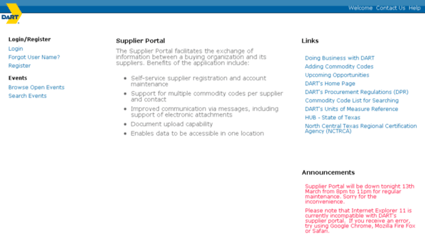 suppliers.dart.org