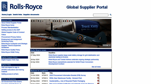 suppliers.rolls-royce.com - Global Supplier Portal - Guest ...