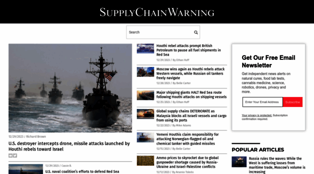 supplychainwarning.com