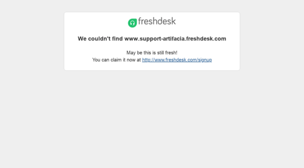 support-artifacia.freshdesk.com