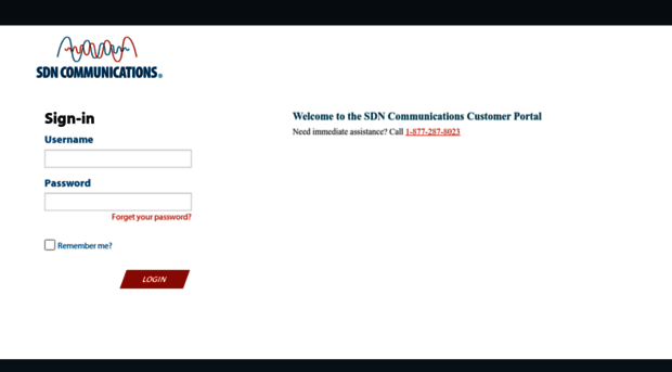 support-auth.sdncommunications.com