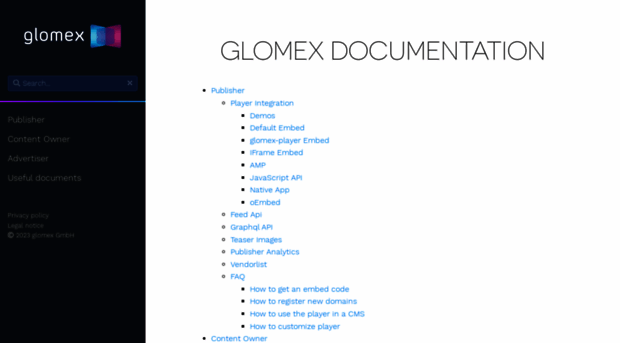 support-docs.glomex.com