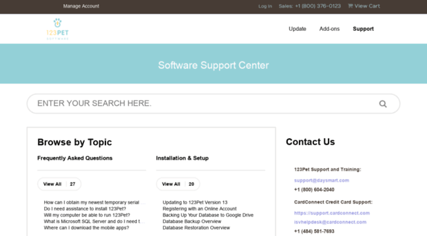 support.123petsoftware.com