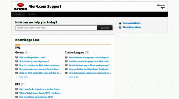support.4for4.com