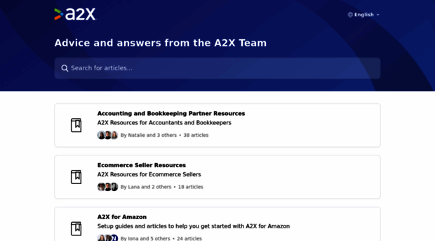 support.a2xaccounting.com