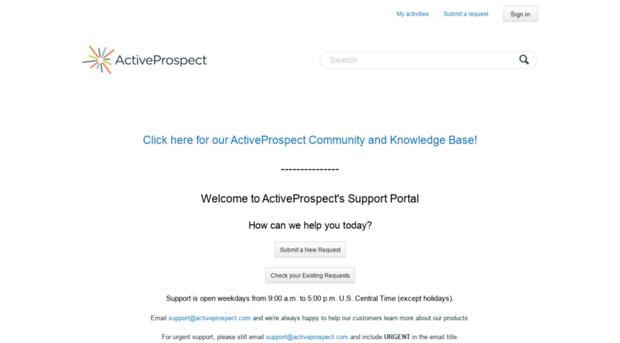 support.activeprospect.com