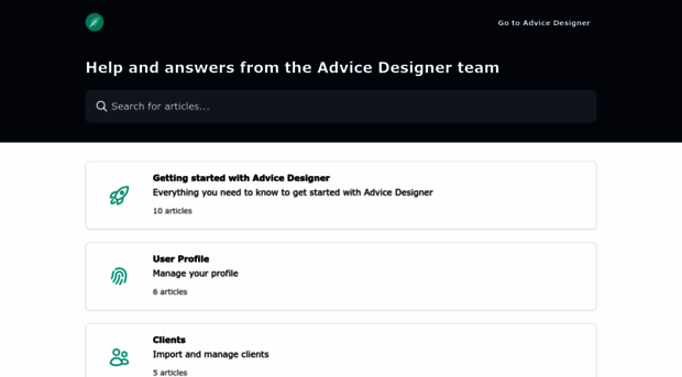 support.advicedesigner.com