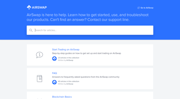 support.airswap.io