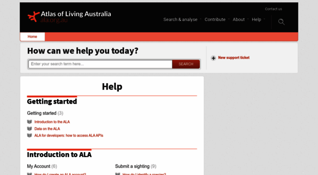 support.ala.org.au