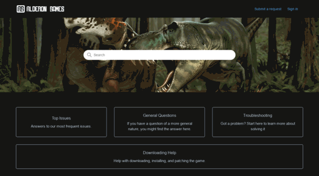 support.alderongames.com