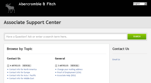 abercrombie and fitch portal