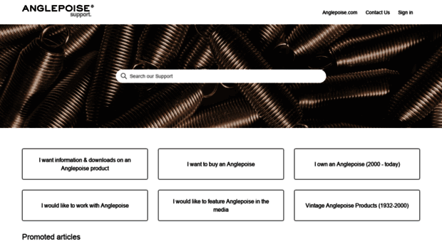 support.anglepoise.com