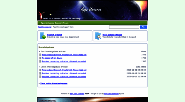 support.appzuniverse.org