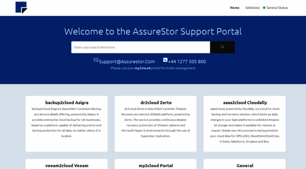 support.assurestor.com