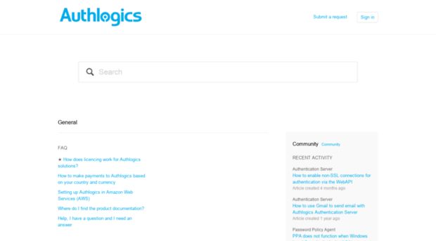 support.authlogics.com