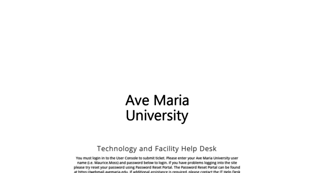 support.avemaria.edu