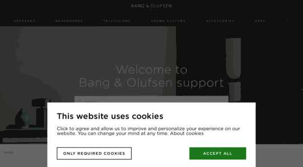support.bang-olufsen.com