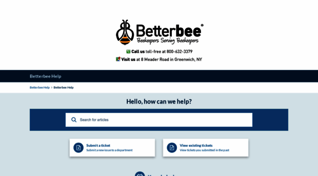 support.betterbee.com