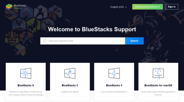 support.bluestacks.com