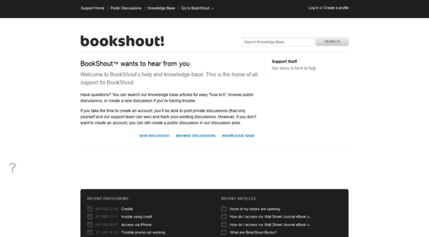 support.bookshout.com