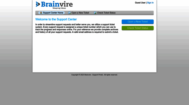 support.brainvire.com