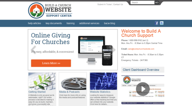 support.buildachurchwebsite.com