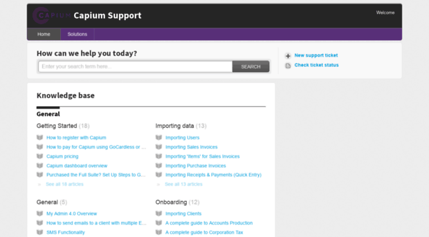 support.capium.com