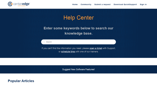 support.centeredgesoftware.com