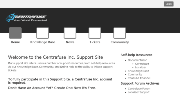 support.centrafuse.com