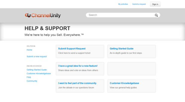 support.channelunity.com