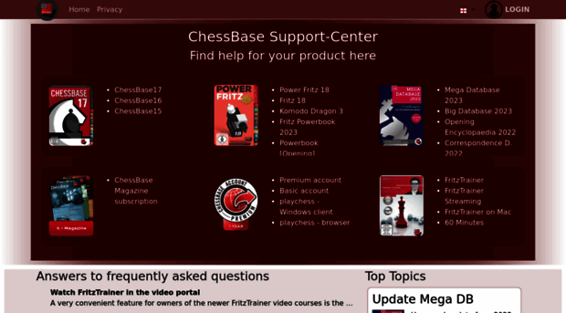 support.chessbase.com