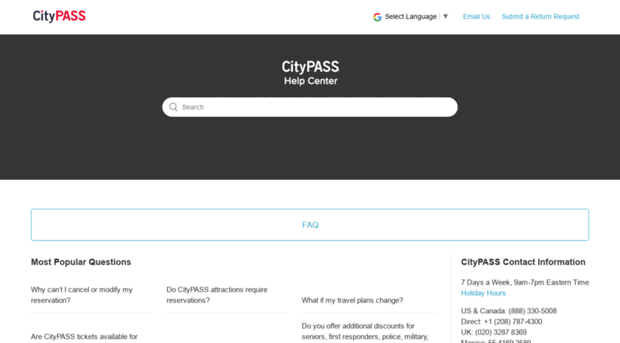 support.citypass.com
