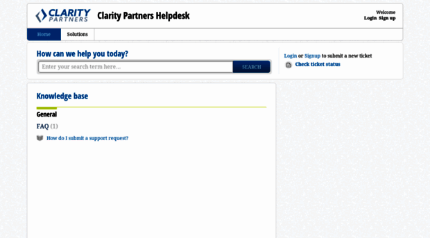 support.claritypartners.com