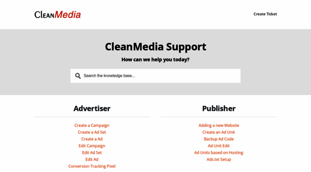 support.cleanmedia.net