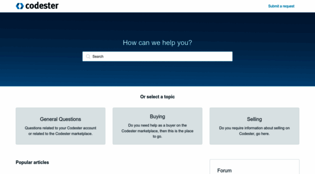 support.codester.com