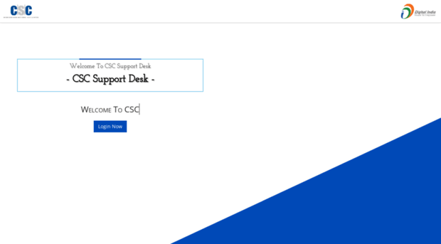 support.csc.gov.in