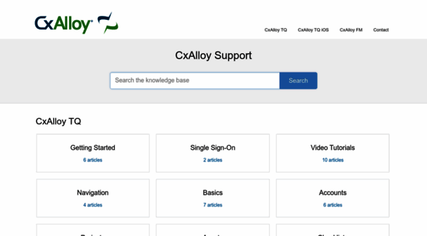 support.cxalloy.com