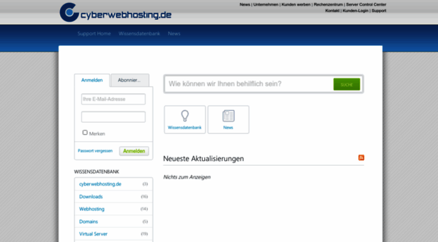 support.cyberwebhosting.de