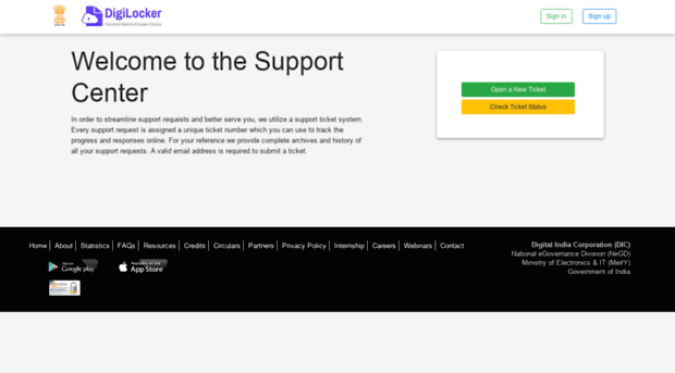 support.digitallocker.gov.in