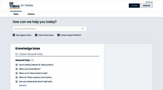 support.drtobias.com