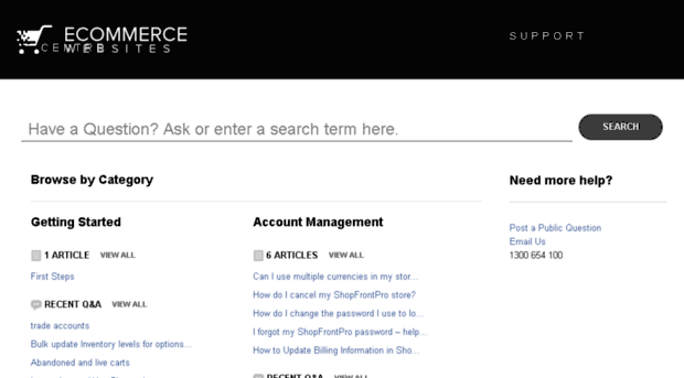 support.ecommercewebsites.com.au