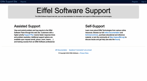 support.eiffel.com