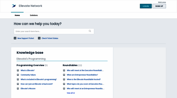support.ellevatenetwork.com