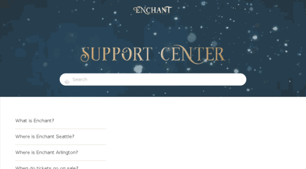 support.enchantchristmas.com