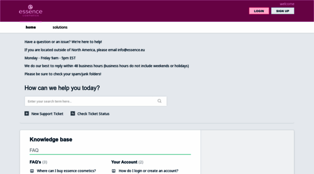 support.essencemakeup.com