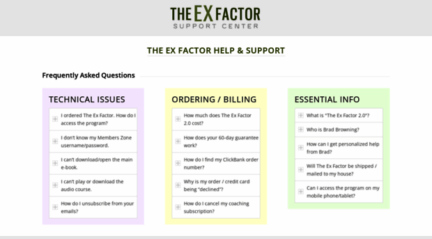 support.exfactorguide.com