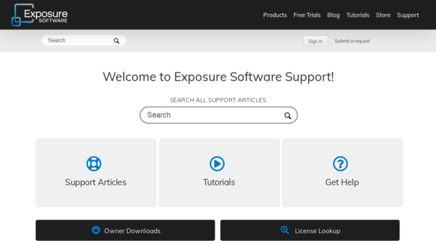 support.exposure.software