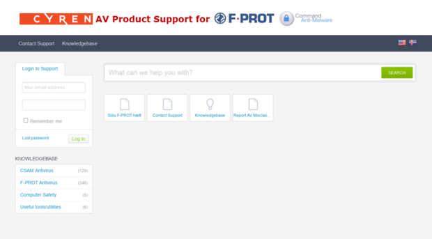 support.f-prot.com